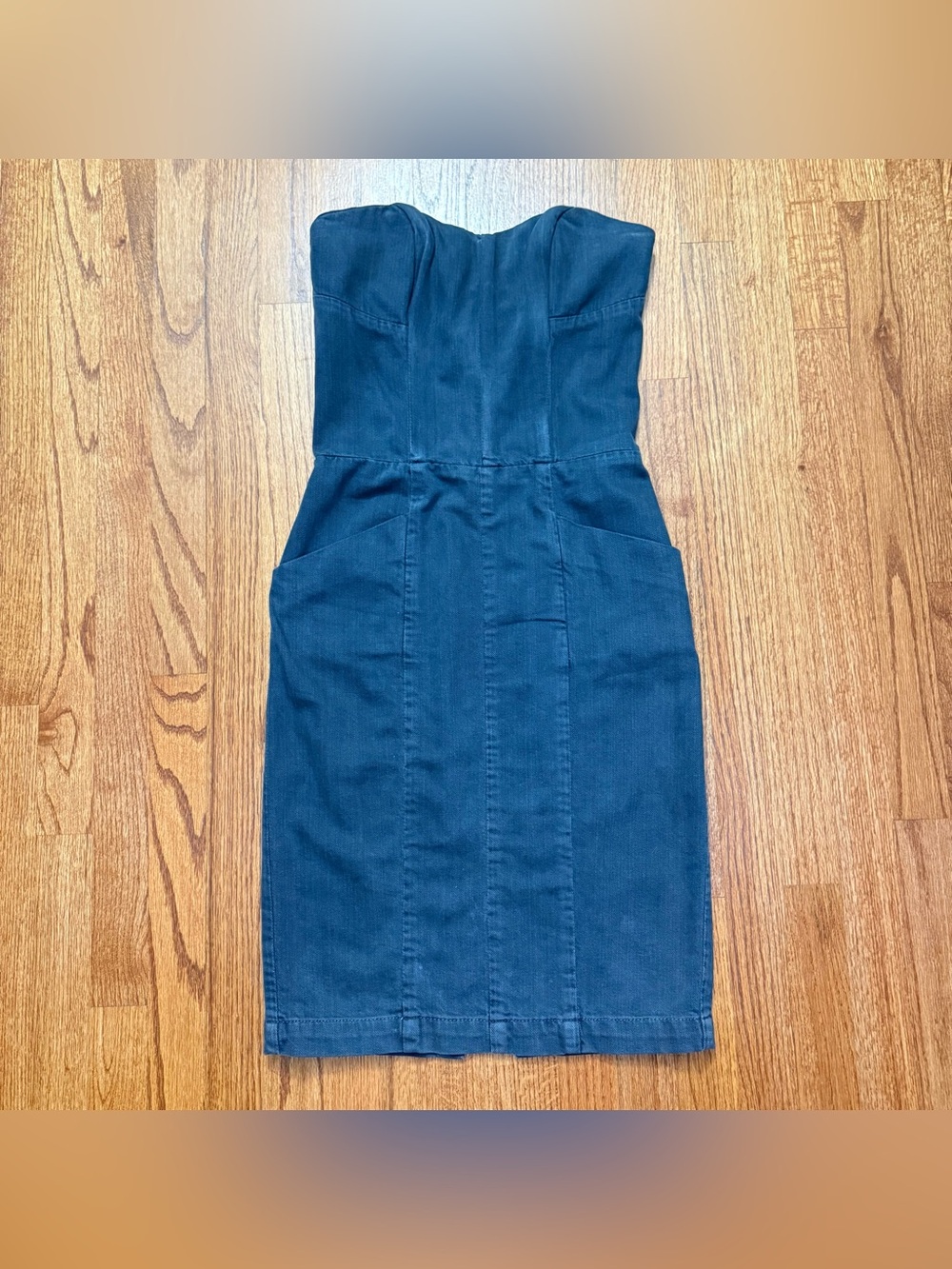 Imitation Strapless Sheath Dress size S
